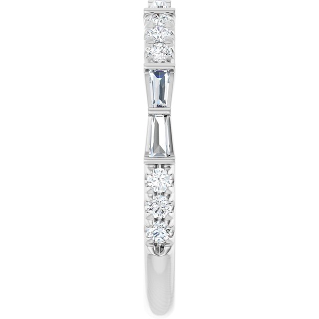 14k-white-3/8-ctw-lab-grown-diamond-anniversary-band