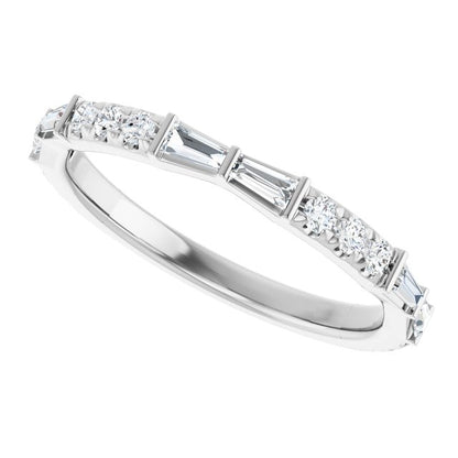 14k-white-3/8-ctw-lab-grown-diamond-anniversary-band