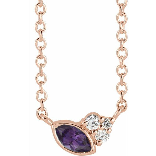 14k-rose-gold-lab-grown-alexandrite-16-in