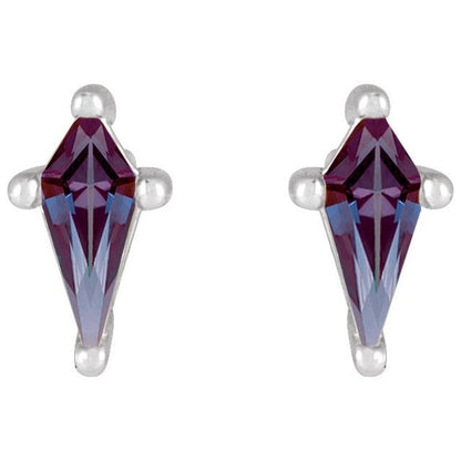 14k-white-lab-grown-alexandrite-earrings