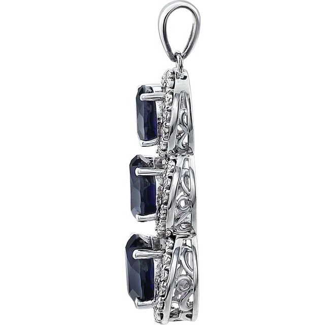 14k-white-lab-grown-blue-sapphire-&-.04-ctw-natural-diamond-pendant