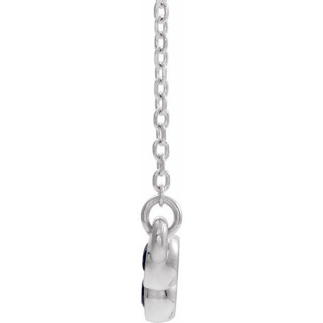 14k-white-lab-grown-blue-sapphire-bezel-set-bar-16-18"-necklace