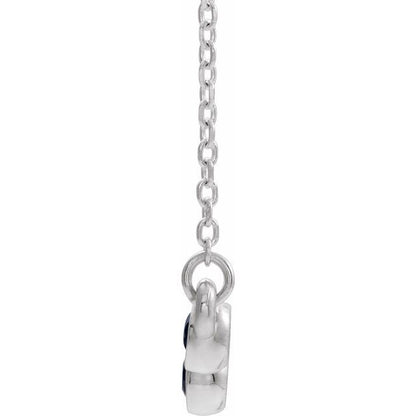 14k-white-lab-grown-blue-sapphire-bezel-set-bar-16-18"-necklace
