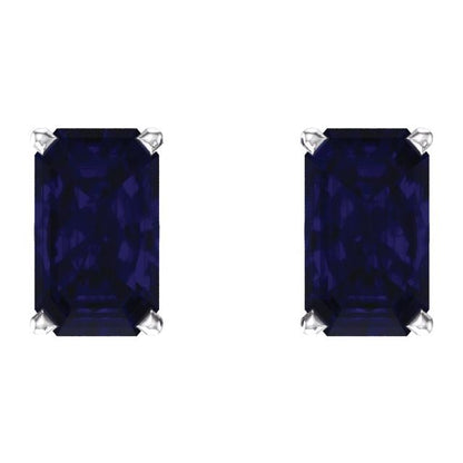 14k-white-lab-grown-blue-sapphire-earrings