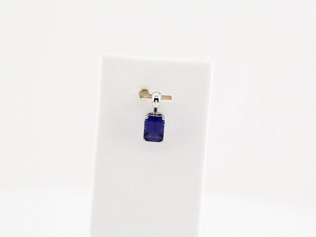 14k-white-lab-grown-blue-sapphire-pendant