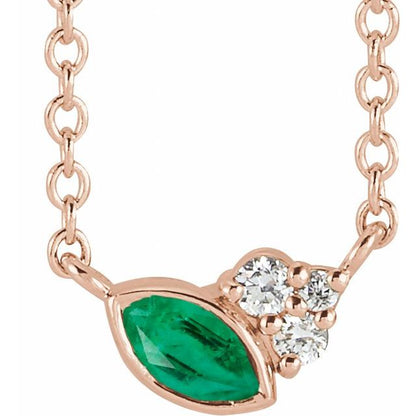 14k-rose-gold-lab-grown-emerald-18-in