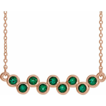 14k-rose-gold-lab-grown-emerald-16-18-in