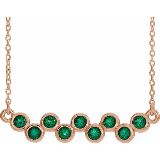 14k-rose-gold-lab-grown-emerald-16-18-in