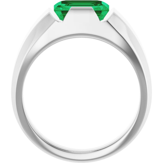 14k-white-lab-grown-emerald-ring
