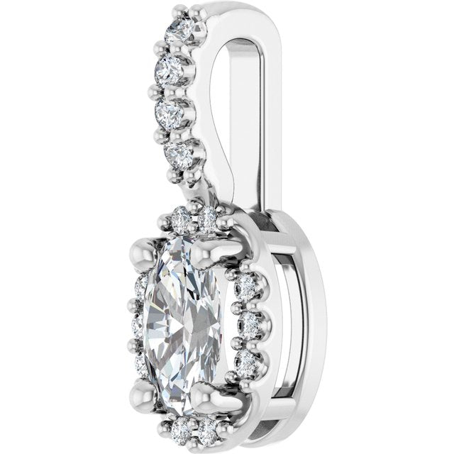 14k-white-lab-grown-moissanite-&-.04-ctw-natural-diamond-halo-style-pendant
