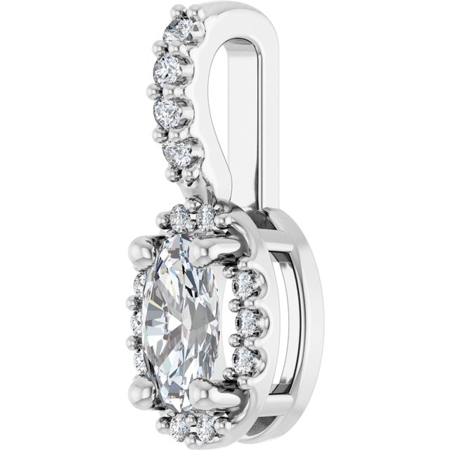 14k-white-lab-grown-moissanite-&-.04-ctw-natural-diamond-halo-style-pendant