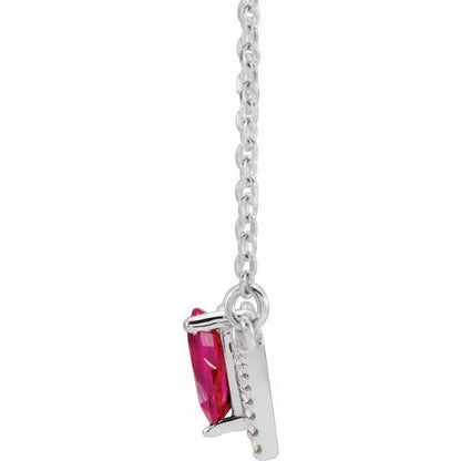 14k-white-lab-grown-ruby-&-.06-ctw-natural-diamond-16"-necklace