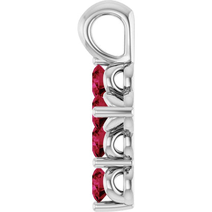 14k-white-lab-grown-ruby-cross-pendant