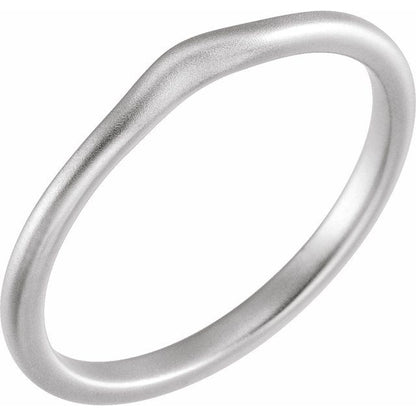 14k-white-matching-band-with-bead-blast-finish