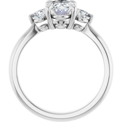 14k-white--oval-1/3-ctw-natural-diamond-semi-set-engagement-ring