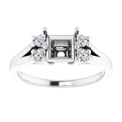 14k-white--square-1/5-ctw-natural-diamond-semi-set-ring