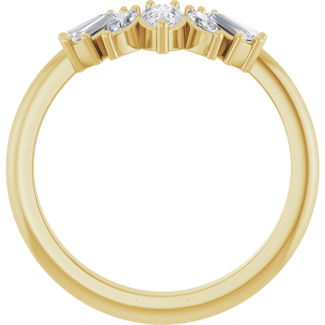 14k-yellow-1/2-ctw-lab-grown-diamond-contour-band