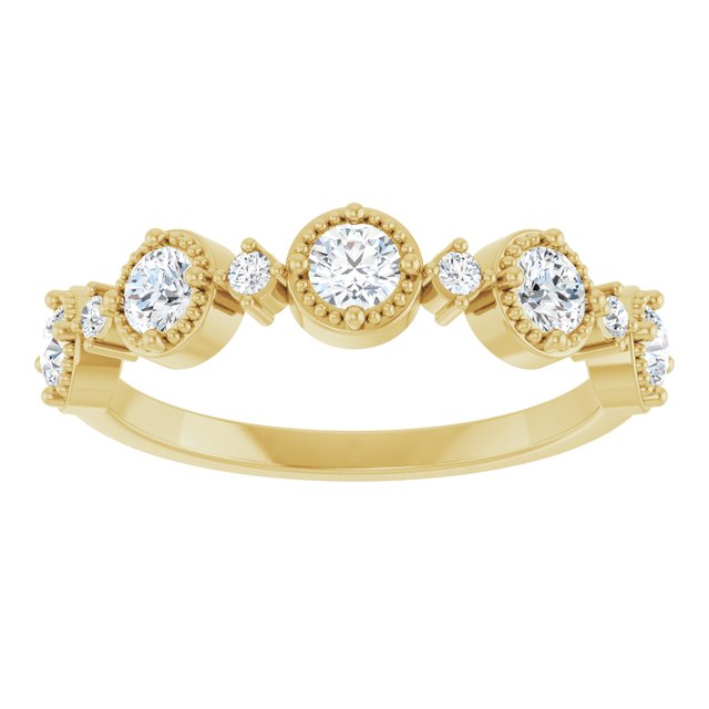 14k-yellow-1/2-ctw-lab-grown-diamond-halo-style-anniversary-band