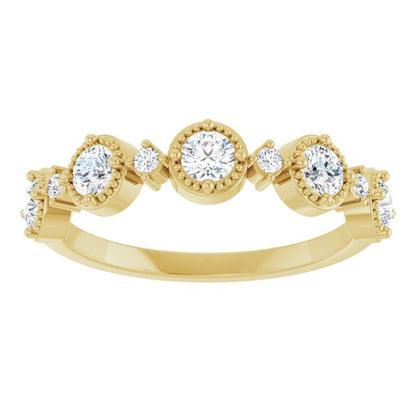 14k-yellow-1/2-ctw-lab-grown-diamond-halo-style-anniversary-band