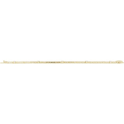 14k-yellow-1-3/4-ctw-lab-grown-diamond-7"-line-bracelet