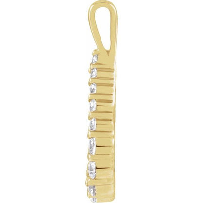 14k-yellow-1/3-ctw-lab-grown-diamond-pendant