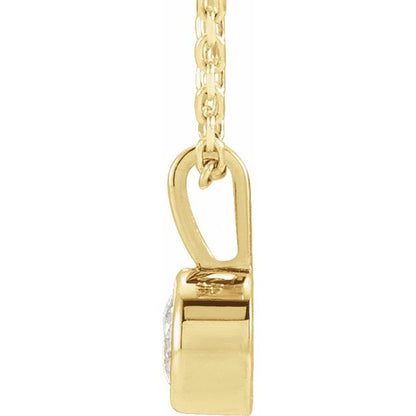 14k-yellow-1/4-ct-lab-grown-diamond-bezel-set-solitaire-16-18"-necklace
