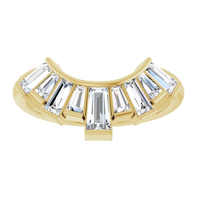 14k-yellow-3/4-ctw-lab-grown-diamond-contour-band