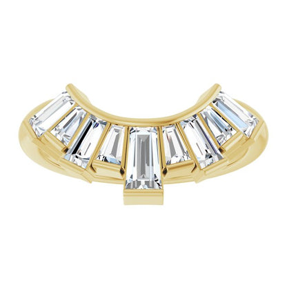 14k-yellow-3/4-ctw-lab-grown-diamond-contour-band