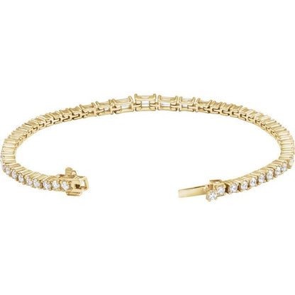 14k-yellow-4-5/8-ctw-lab-grown-diamond-line-7"-bracelet