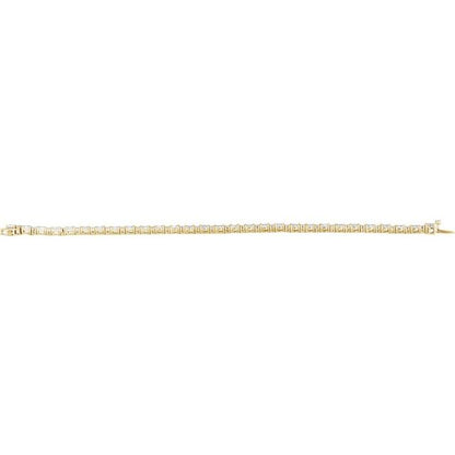 14k-yellow-5-1/2-ctw-lab-grown-diamond-line-7"-bracelet