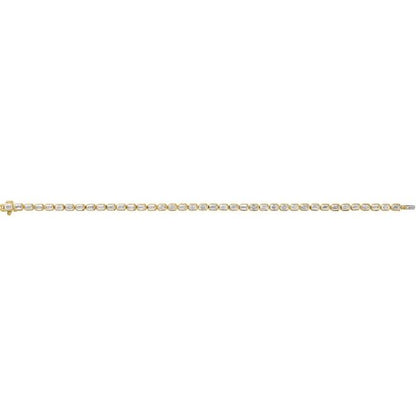 14k-yellow-6-1/4-ctw-lab-grown-diamond-line-7"-bracelet