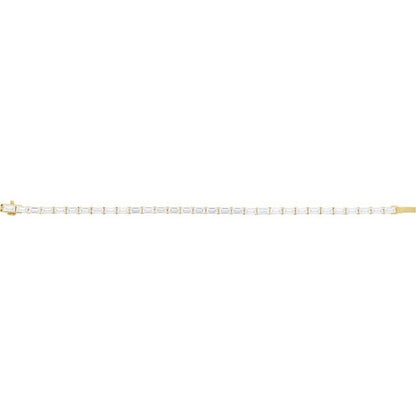 14k-yellow-6-1/5-ctw-lab-grown-diamond-7"-bracelet