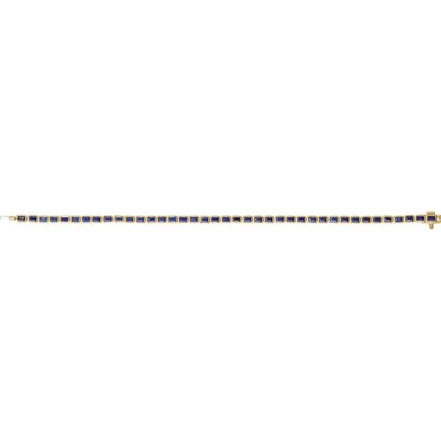 14k-yellow-lab-grown-blue-sapphire-line-7"-bracelet