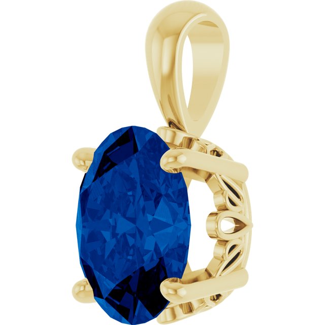 14k-yellow-lab-grown-blue-sapphire-pendant