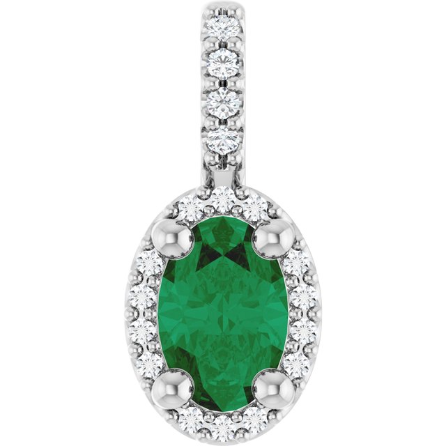 14k-white-gold-lab-grown-emerald-6-x-4mm-||-0.05-ctw