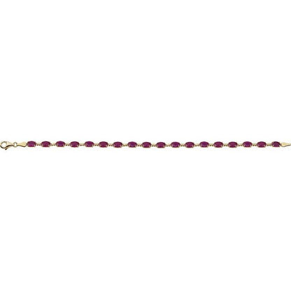 14k-yellow-lab-grown-ruby-7.25"-bracelet