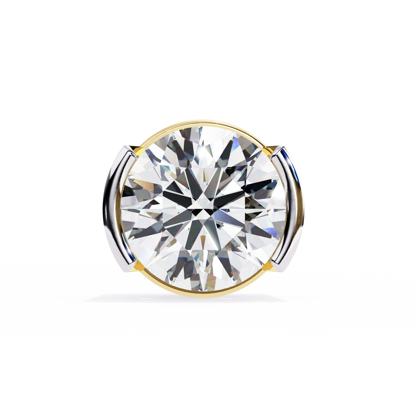 2.57Ct Round Cut Lab Grown Diamond Antique Elegant Minimalist Vintage Stud Earring Special Day Gift For Her