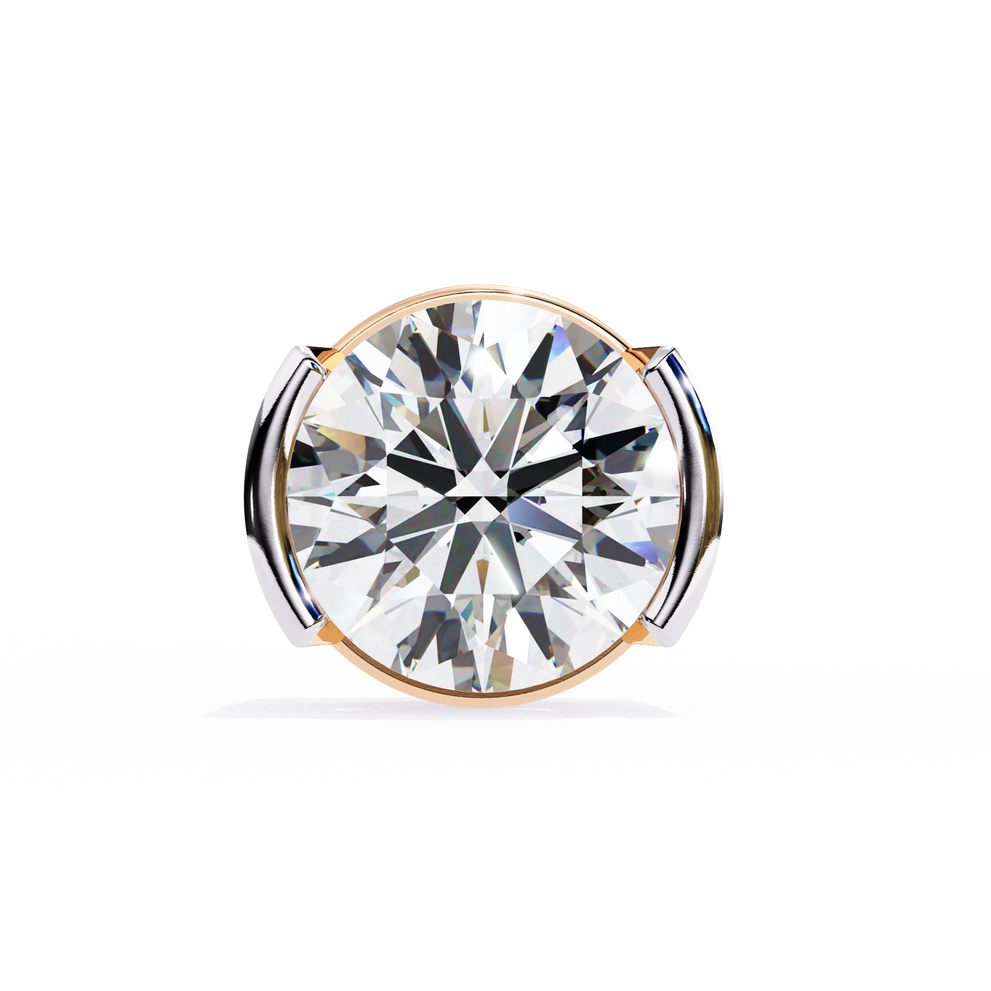 2.57Ct Round Cut Lab Grown Diamond Antique Elegant Minimalist Vintage Stud Earring Special Day Gift For Her