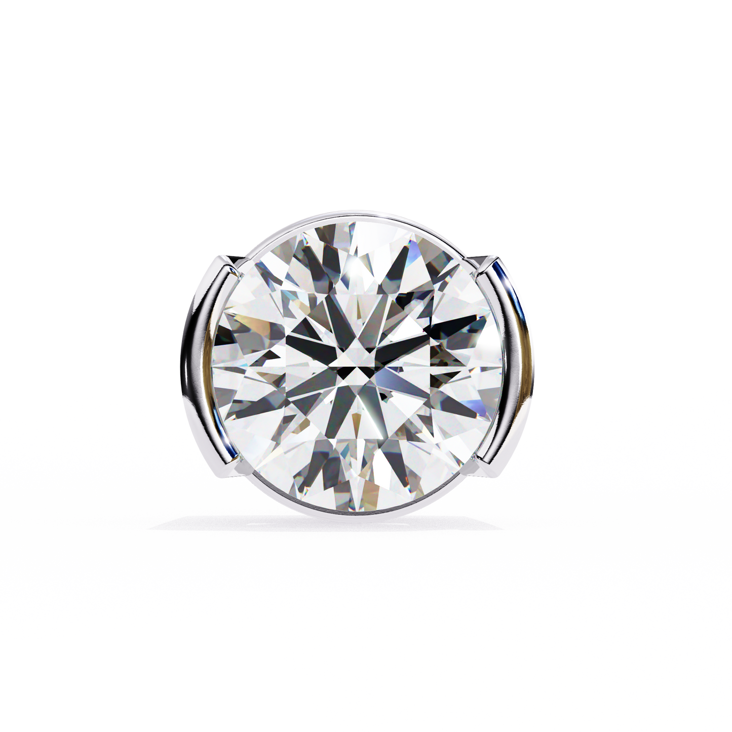 2.57Ct Round Cut Lab Grown Diamond Antique Elegant Minimalist Vintage Stud Earring Special Day Gift For Her