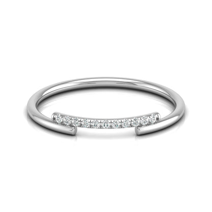 Natural Or Lab Grown Diamond Band For Her In 18K Solid Gold Enhanced Sparkle With A Classic Touch - HIGHCARAT DIAMONDS