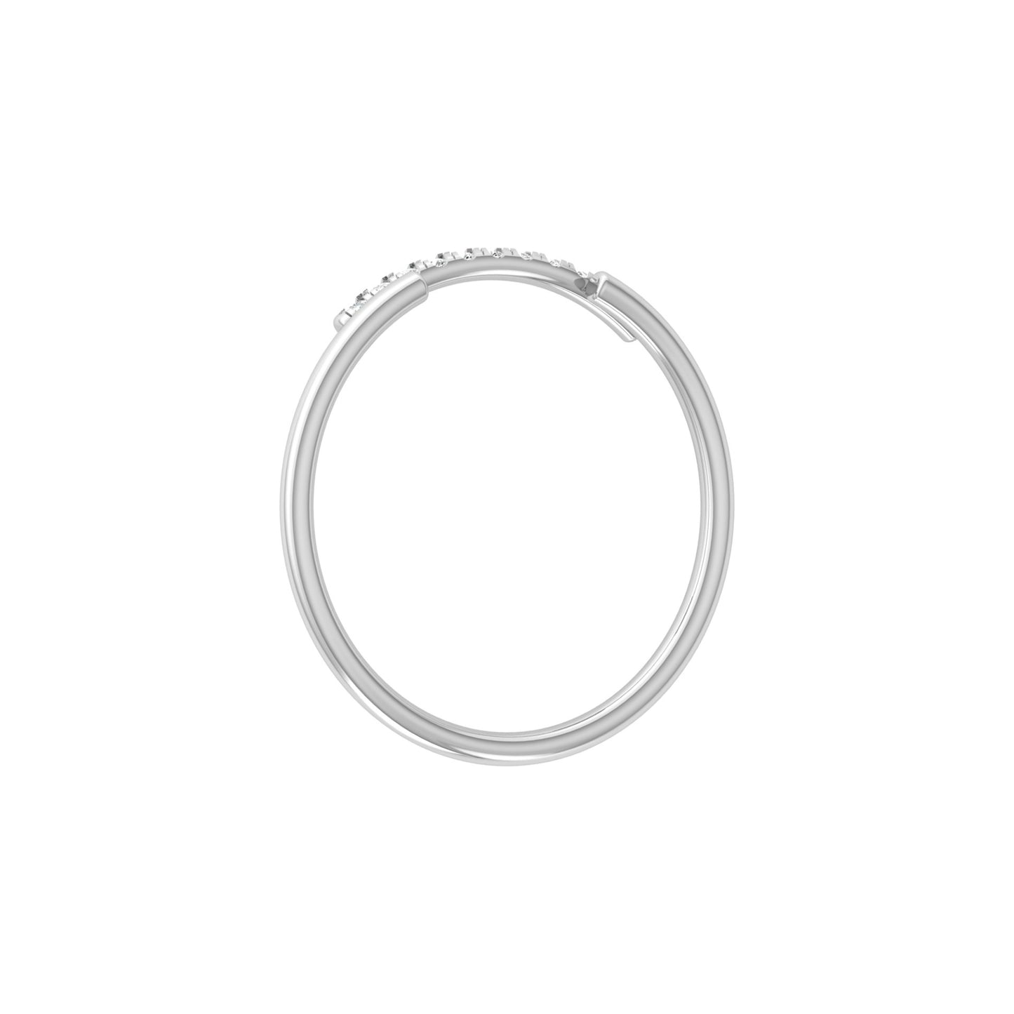 Natural Or Lab Grown Diamond Band For Her In 18K Solid Gold Enhanced Sparkle With A Classic Touch - HIGHCARAT DIAMONDS