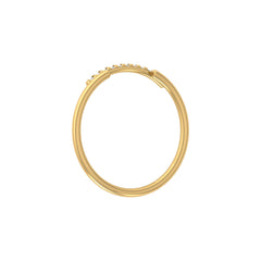 Natural Or Lab Grown Diamond Band For Her In 18K Solid Gold Enhanced Sparkle With A Classic Touch - HIGHCARAT DIAMONDS