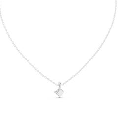 Colorless Labgrown Ecofriendly Sparkling Diamond Pendant In 14K Solid Yellow Gold - HIGHCARAT DIAMONDS