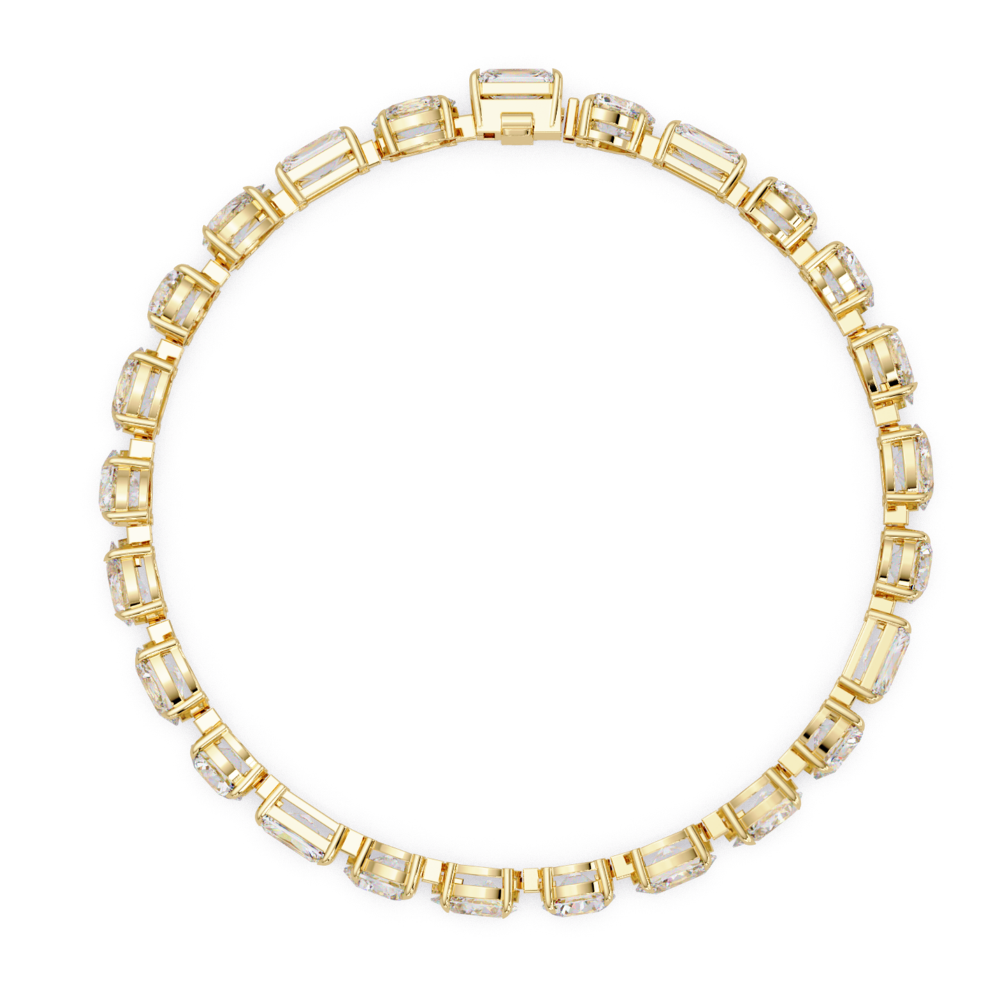 Mixed Shape Lab Grown Diamond Link Tennis Bracelet