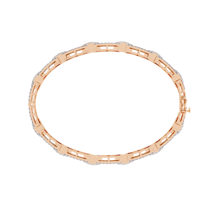 2.31Ct Round Cut Top Grade Diamond Delicate Vintage Elegant Stunning Timeless Bridesmaid Line Bracelet For Gift - HIGHCARAT DIAMONDS