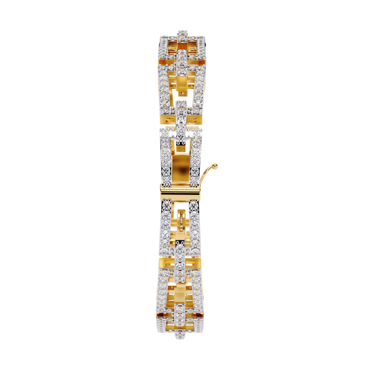 2.31Ct Round Cut Top Grade Diamond Delicate Vintage Elegant Stunning Timeless Bridesmaid Line Bracelet For Gift - HIGHCARAT DIAMONDS