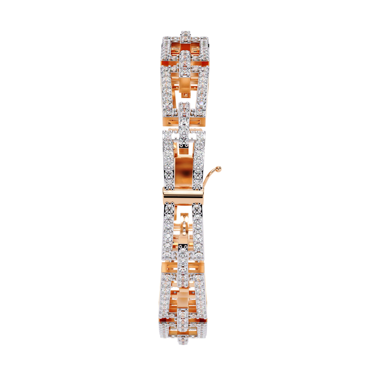 2.31Ct Round Cut Top Grade Diamond Delicate Vintage Elegant Stunning Timeless Bridesmaid Line Bracelet For Gift - HIGHCARAT DIAMONDS