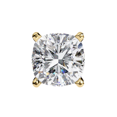 Vintage 2.33Ct Cushion Cut White Colorless Diamond Minimalist Classic Cluster Stud Earring Gift For Her - HIGHCARAT DIAMONDS