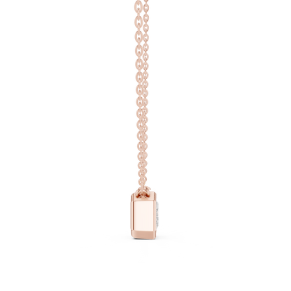 2.50CT Radiant Cut Lab Grown Diamond Vintage Classic Pendant Gift For Her - HIGHCARAT DIAMONDS