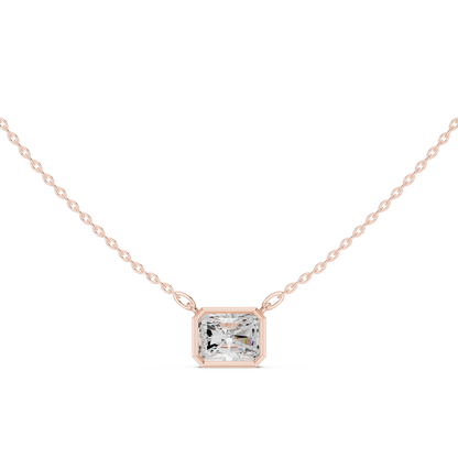 2.50CT Radiant Cut Lab Grown Diamond Vintage Classic Pendant Gift For Her - HIGHCARAT DIAMONDS